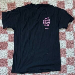 Anti Social Social Club Black T-Shirt